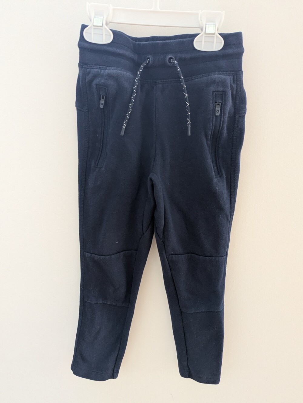 GAP Fit Tech Joggers In Navy  Drawstring Joggers with Zipper Pockets 4-5 Years